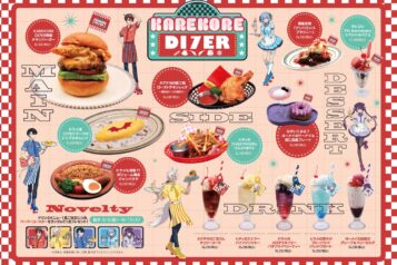 コラボカフェ メニュー 制作