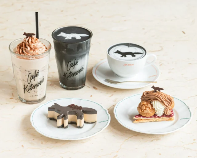 Café Kitsunéの2026年秋限定ドリンクとスイーツ