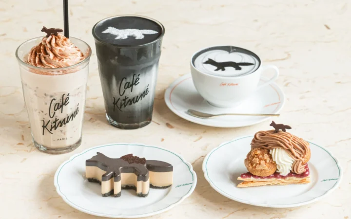 Café Kitsunéの2026年秋限定ドリンクとスイーツ