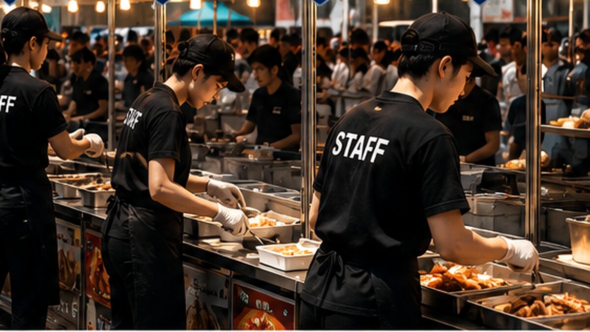 イベント飲食の原価率と利益設計を考える大型フード販売現場