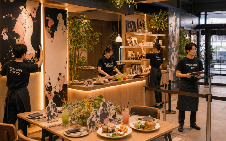 コラボカフェ 開催方法を検討する店舗運営と企画制作の現場