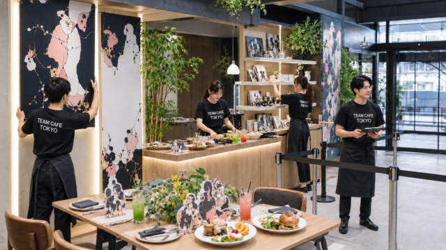 コラボカフェ 開催方法を検討する店舗運営と企画制作の現場