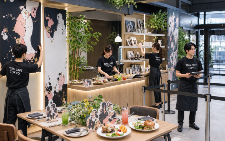 コラボカフェ 開催方法を検討する店舗運営と企画制作の現場