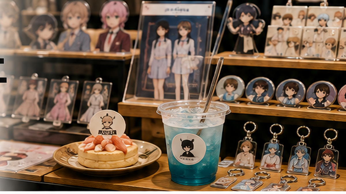コラボカフェ 売上を構成する飲食とグッズ販売の現場