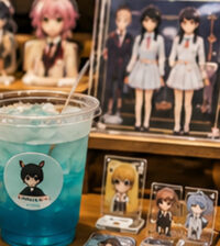 コラボカフェ ロイヤリティを含む飲食とグッズ販売の収益設計