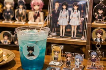 コラボカフェ ロイヤリティを含む飲食とグッズ販売の収益設計