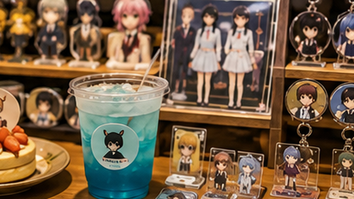 コラボカフェ ロイヤリティを含む飲食とグッズ販売の収益設計