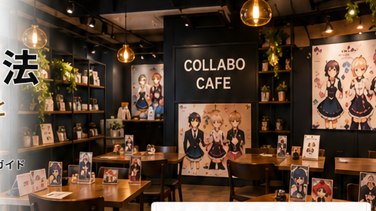 コラボカフェ 開催方法を検討する店舗運営と企画制作の現場