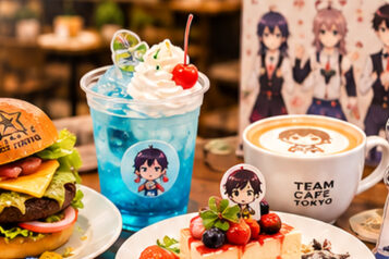 コラボカフェ メニュー 原価を設計するフードとドリンクのイメージ