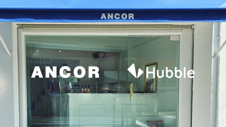 ANCOR supported by Hubble 渋谷ポップアップカフェ