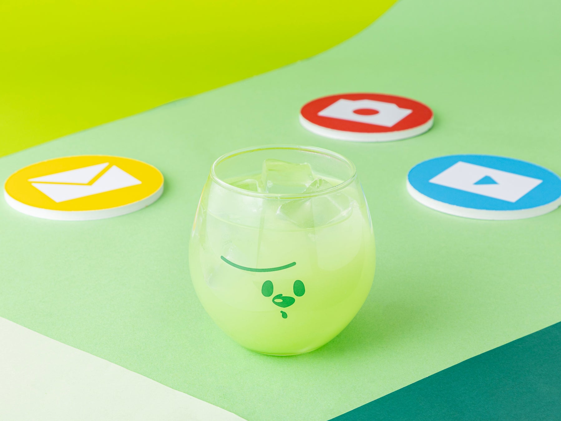 Ringo Jam Café 東京 メメルのグリーンアップルドリンク