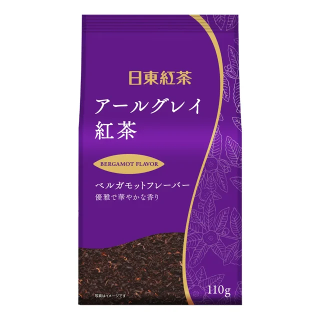 日東紅茶「アールグレイ紅茶110g」の商品パッケージ
