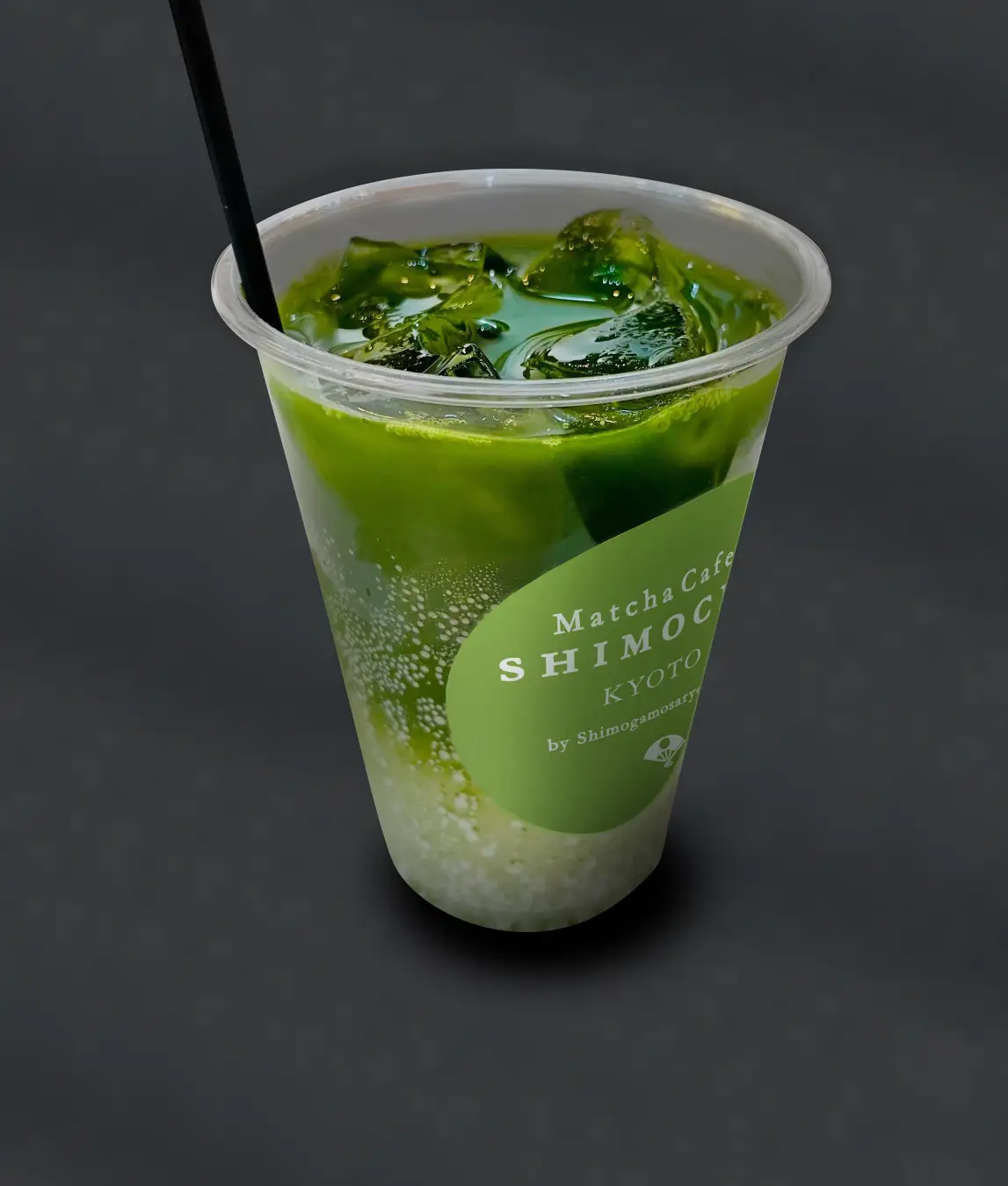 SHIMOCHAの抹茶とトニックウォーターを合わせた抹茶ソーダ