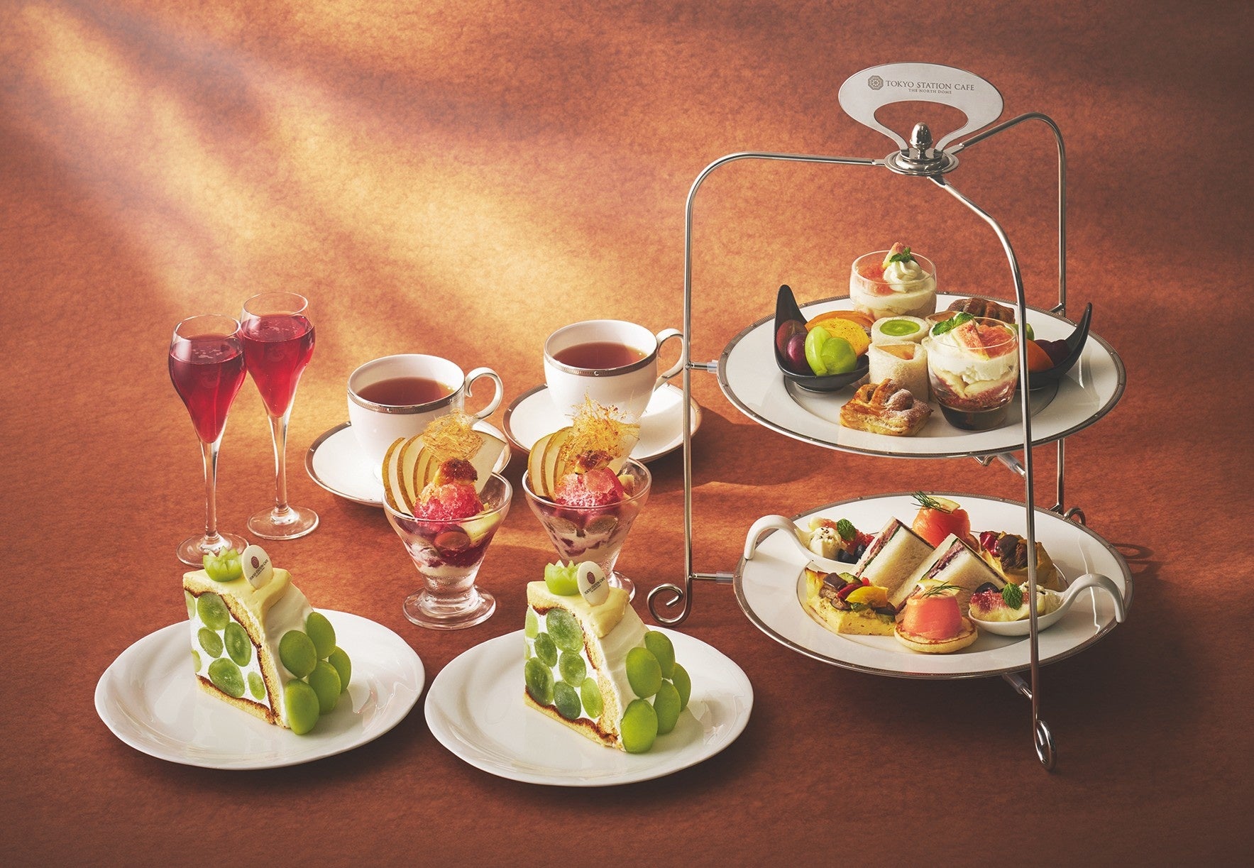 東京駅「TOKYO STATION CAFE」で秋のプレミアムアフタヌーンティー|9月14日開始